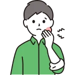 Man With Tooth Decay SVG Icon